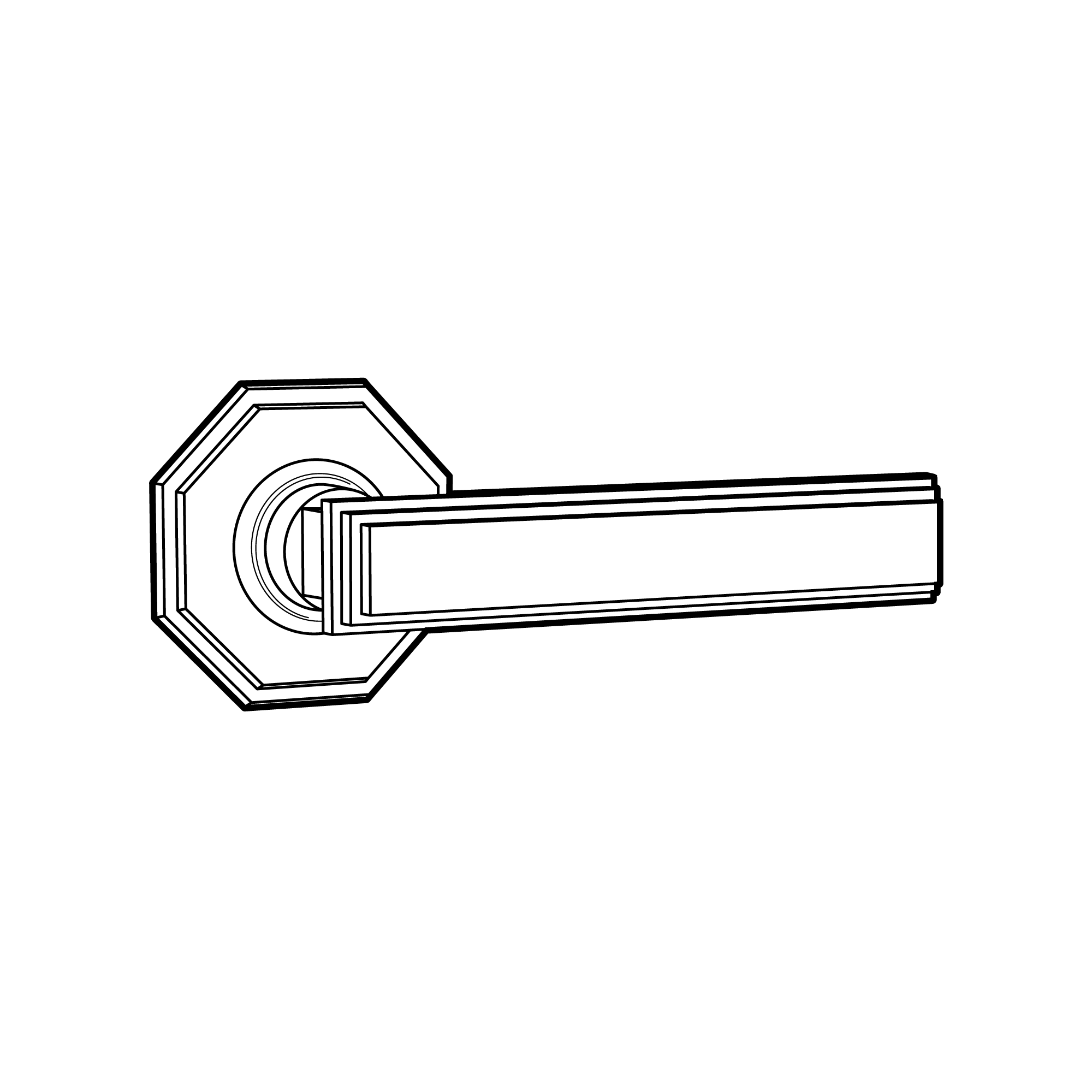 Glamour Door Lever 2